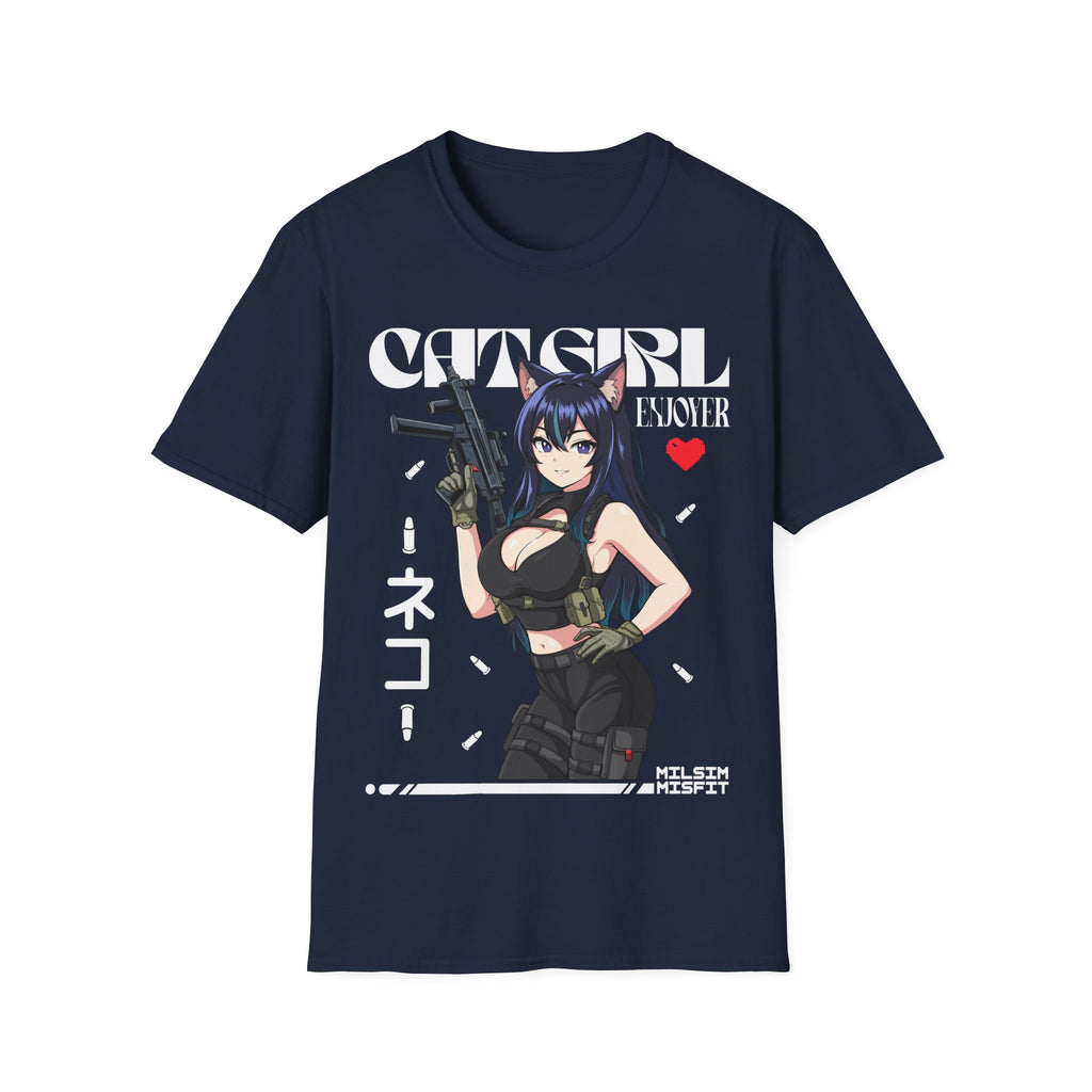 Catgirl Enjoyer |T-Shirt front print