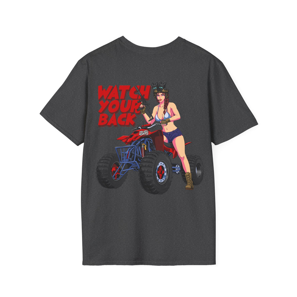 Watch Your Back |T-Shirt back print