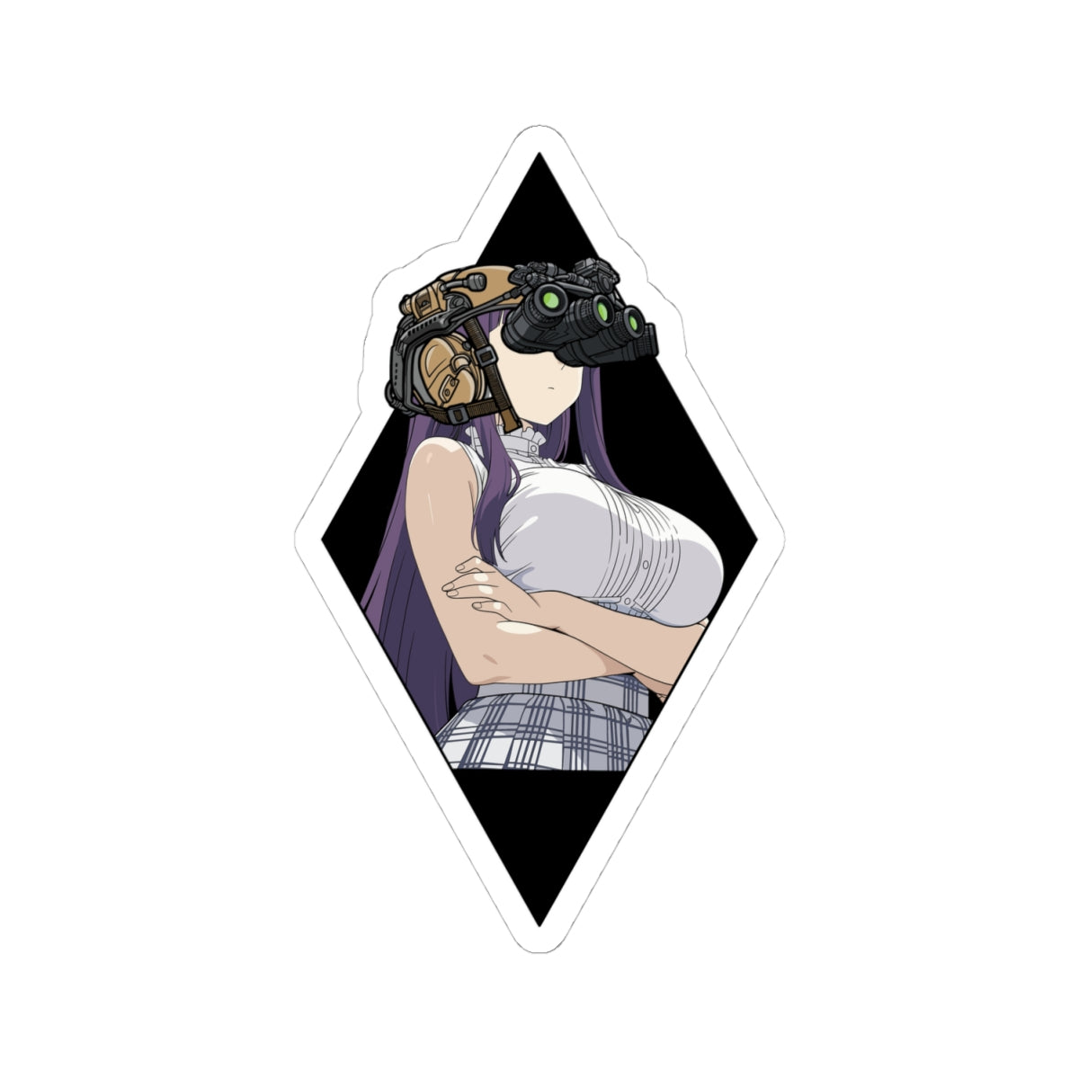 Anime NVG Sticker
