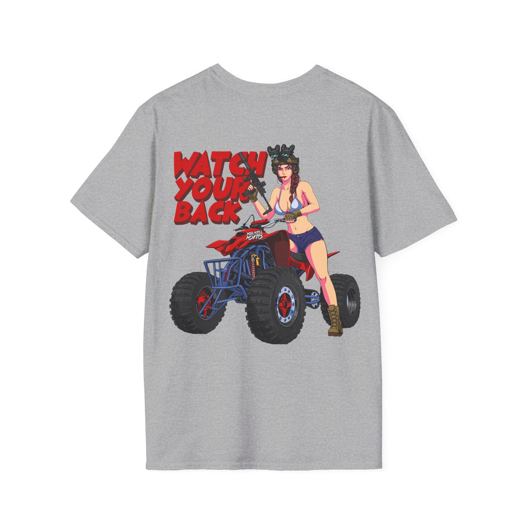 Watch Your Back |T-Shirt back print