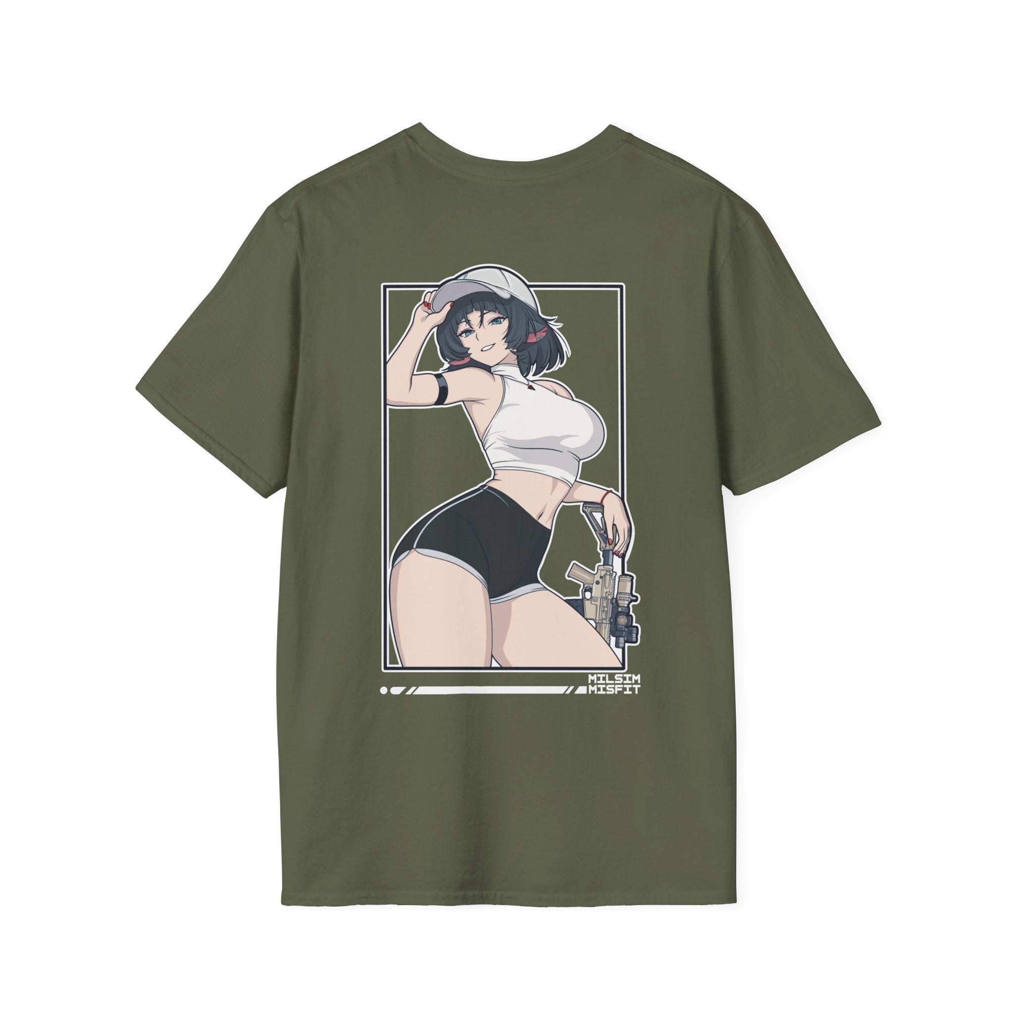 Anime JD |T-Shirt back print