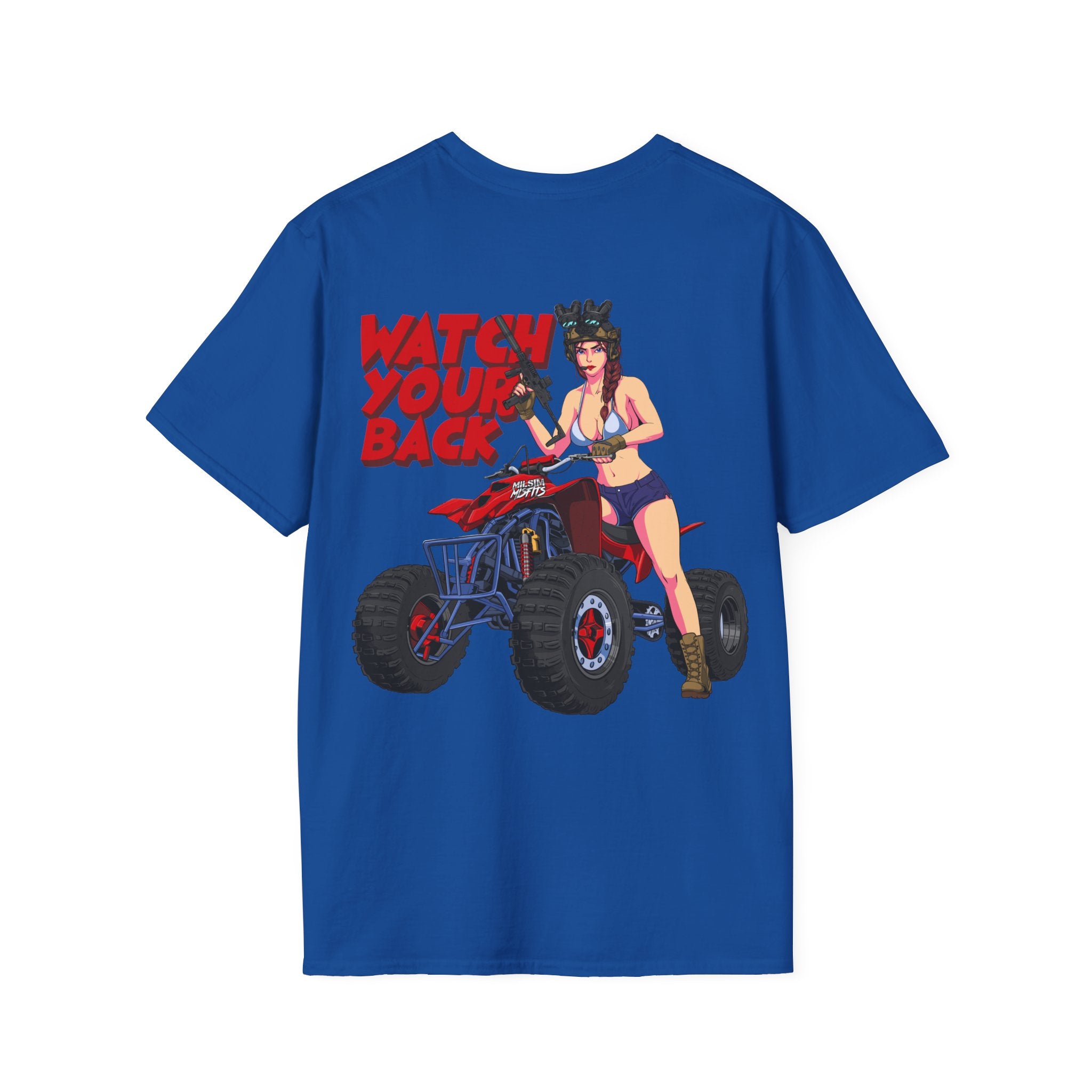 Watch Your Back |T-Shirt back print