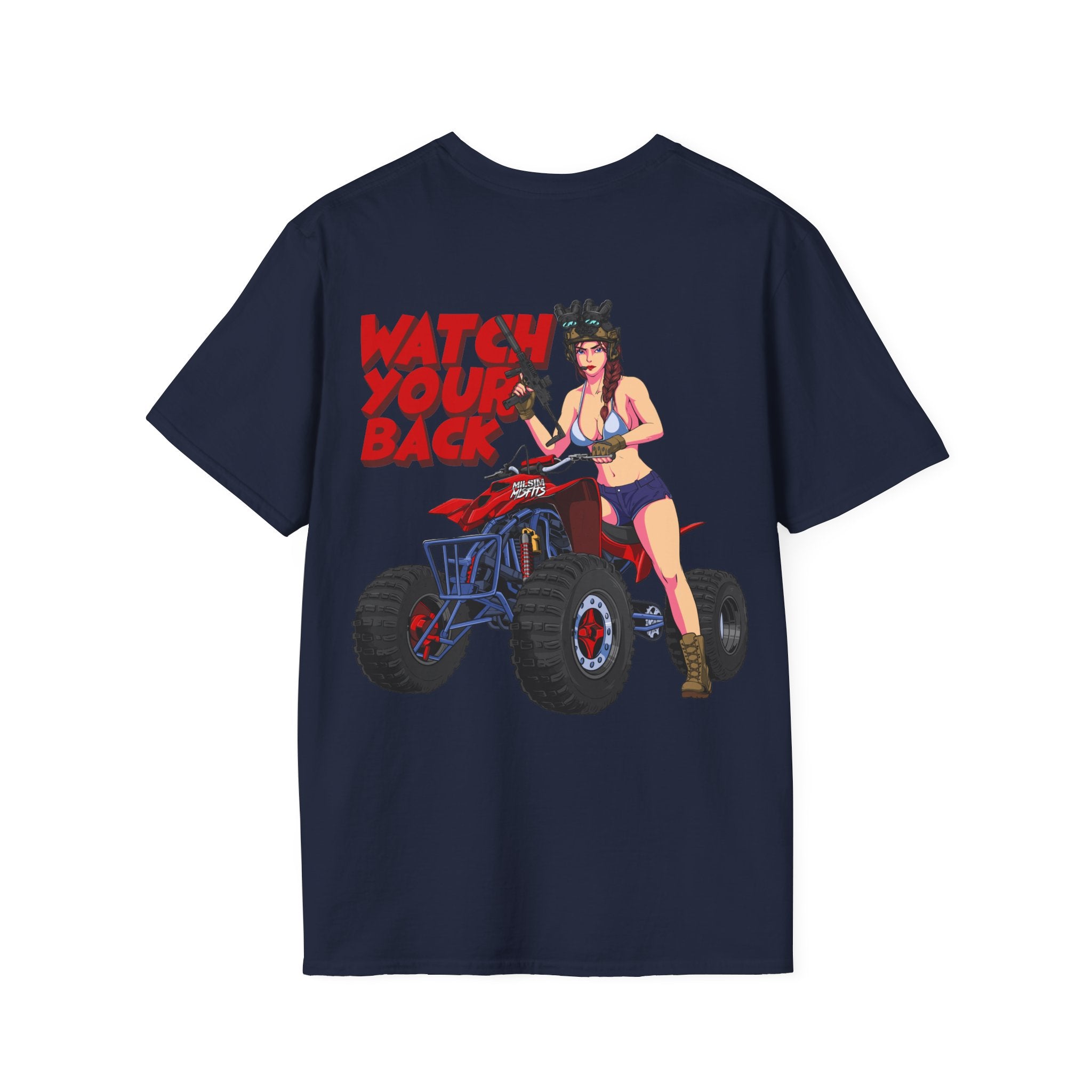 Watch Your Back |T-Shirt back print