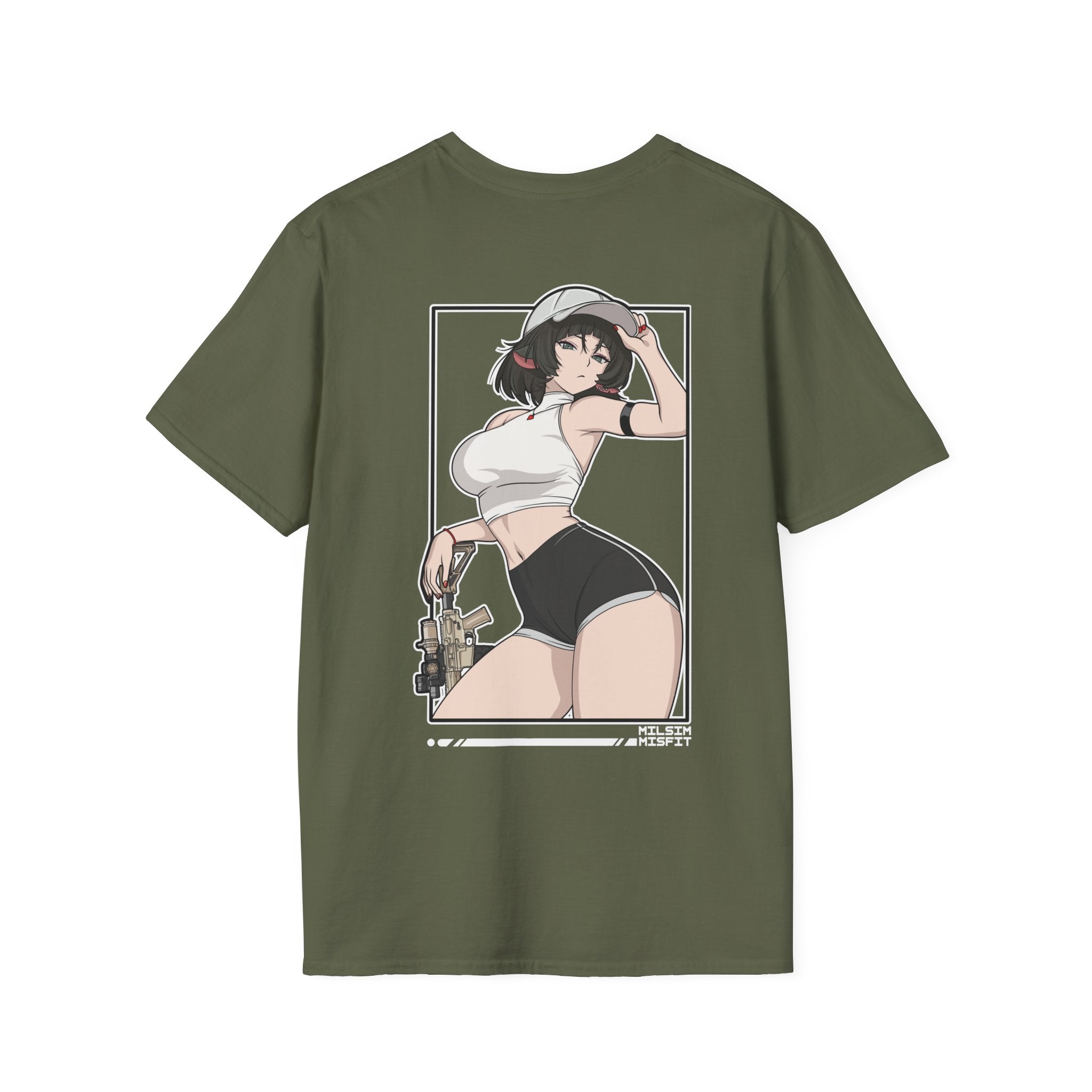 Anime JD |T-Shirt back print