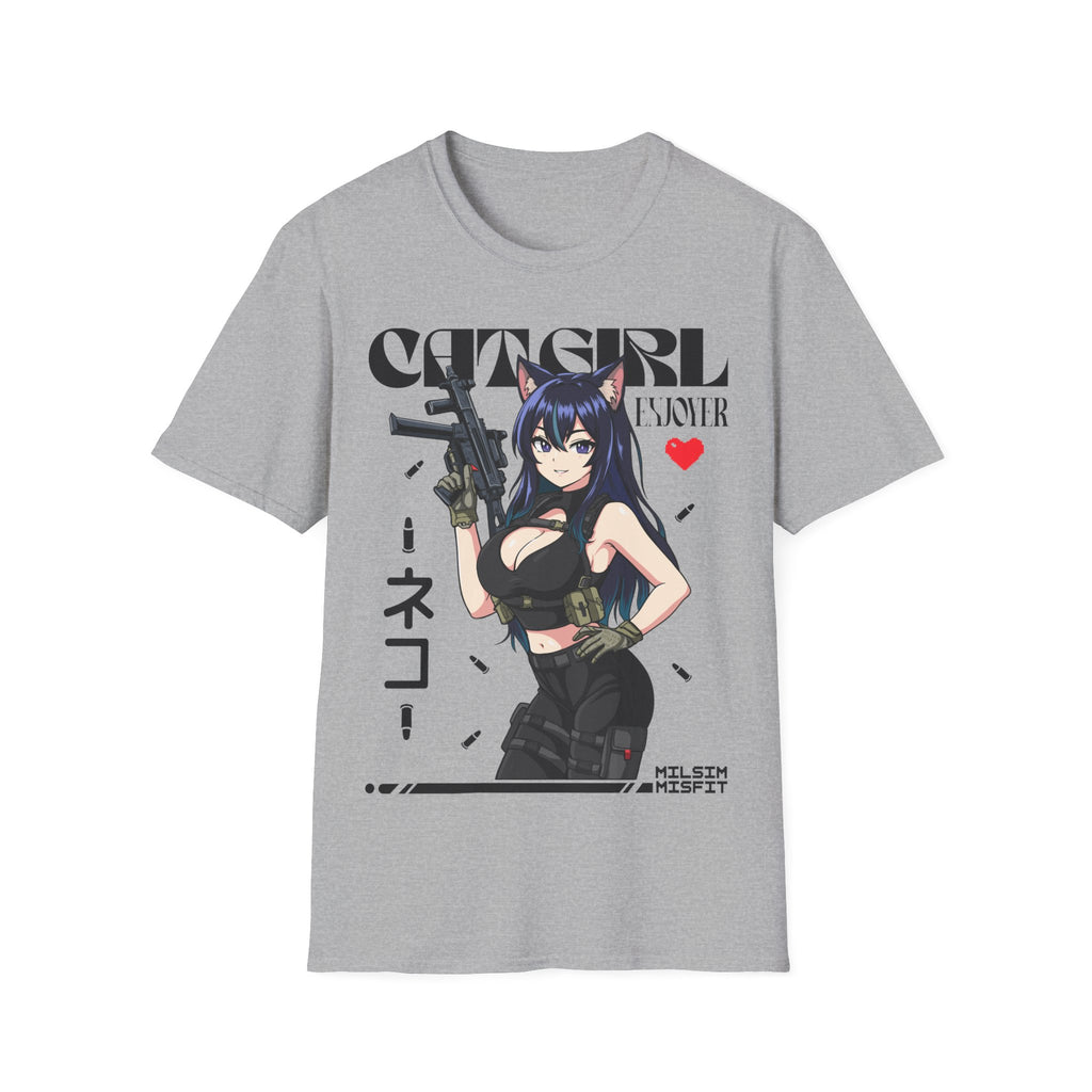 Catgirl Enjoyer |T-Shirt front print